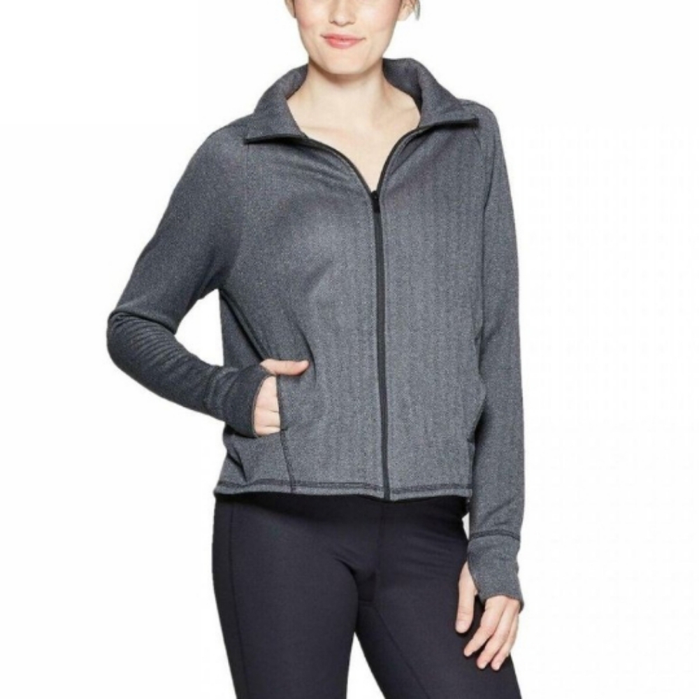 C9 by Champion Herringbone Training Fleece Full Zip Jacket - Picture 1 of 7